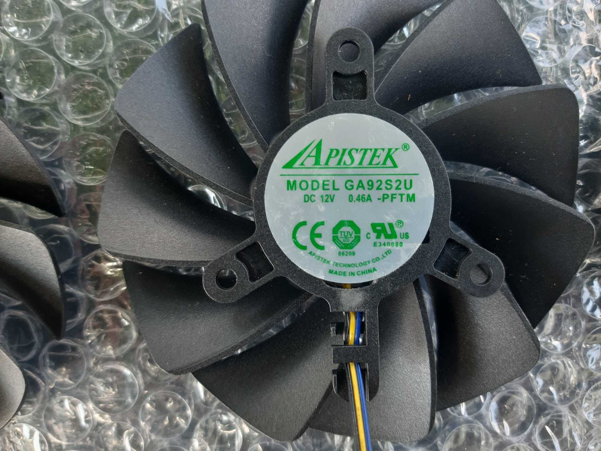 Кулера CF9015H12S,GA92S2U Zotac RTX 3070/3080Ti/3090 AMP Holo 87mm