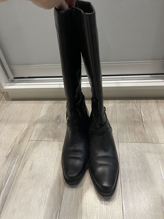 Шкіряні чоботи Португалія Італія, vitto rossi 38-39 р