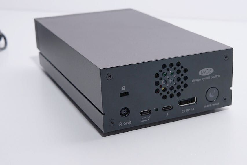 Disco externo 18 Tb - Lacie Big Dock - 7200rpm - USB C - Thunderbolt 3