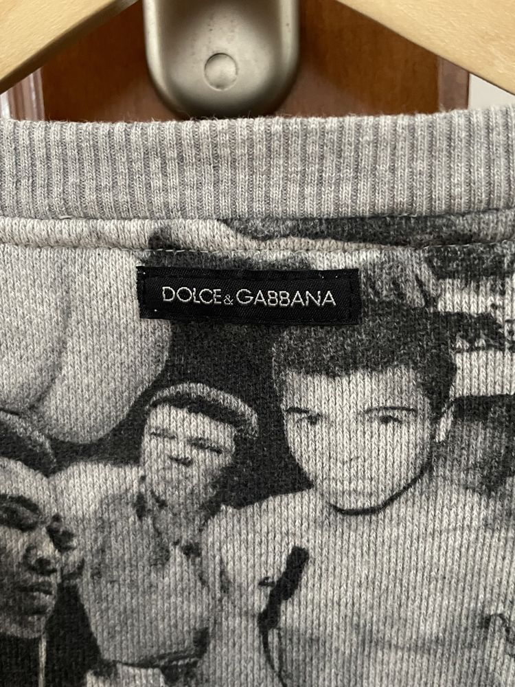 Dolce & Gabbana Muhammad Ali crewneck oryginał unikat