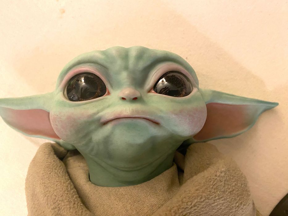RARO! Action Figure Baby Yoda - versão colecionador - Escala Real