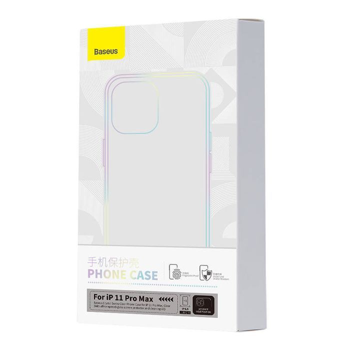 Etui Baseus do iPhone 11 pro max +szkło hartowane +zestaw