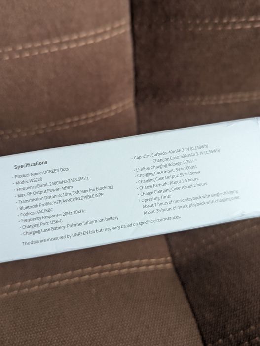 UGREEN Dots - безпровідні навушники