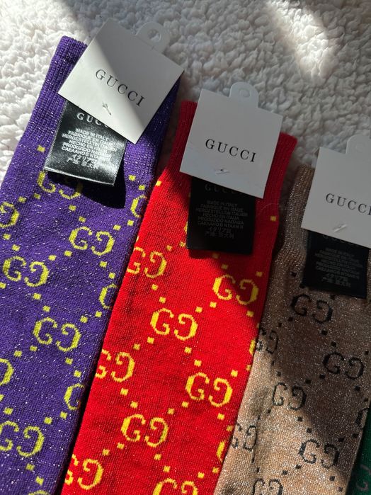 Podkolanówki Gucci nowe metka logo