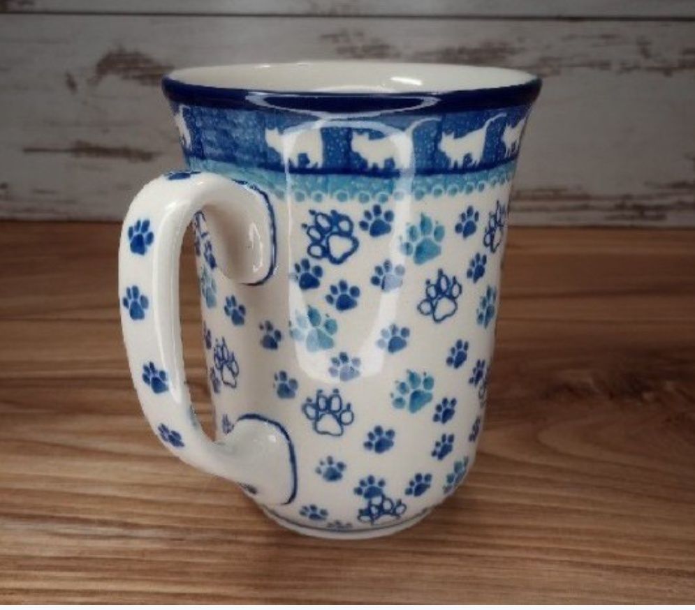 Kubek ceramiczny Wysoki 0,5L Filemon ceramika Bolesławiec