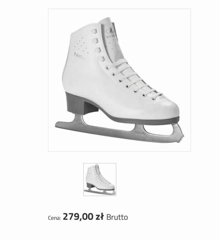 Łyżwy figurowe r. 39 Botas Nela