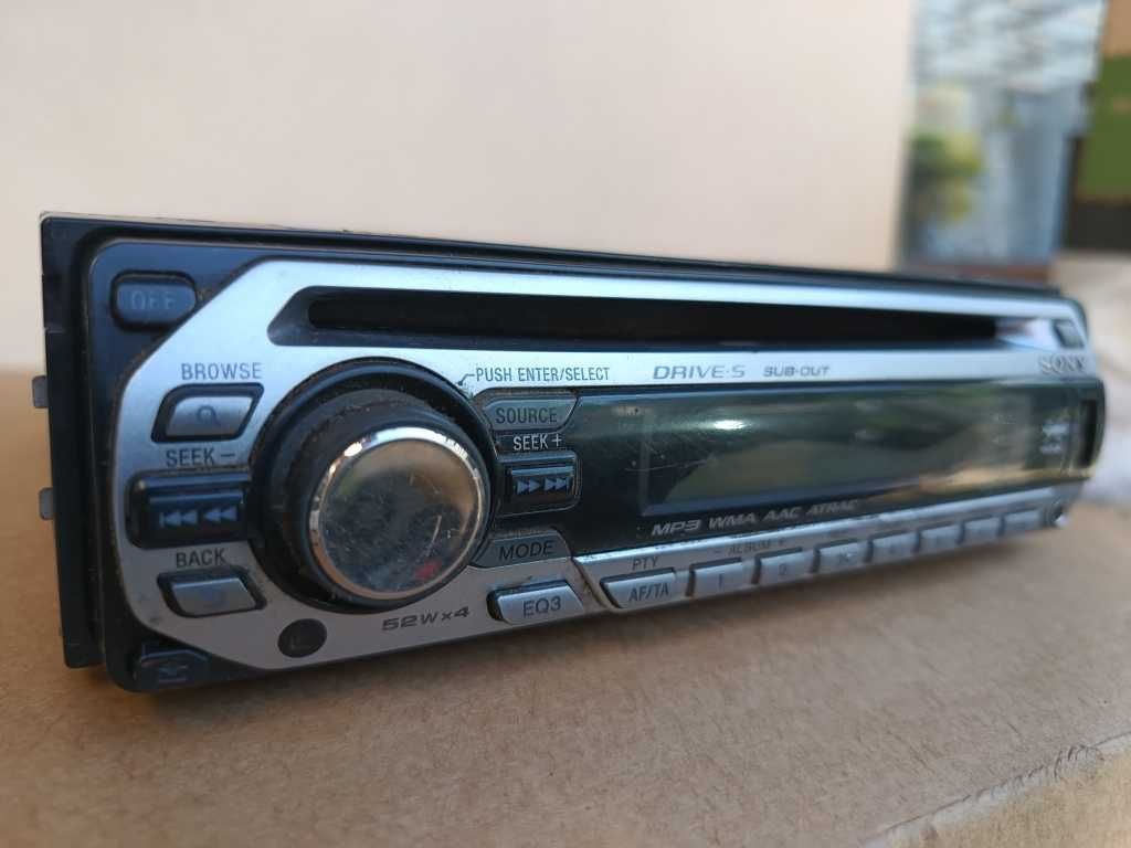 RadioCDText MP3 SONY CDX-GT420U XPlod 52W USB/AUX/Subw Loudne Bass EQ3