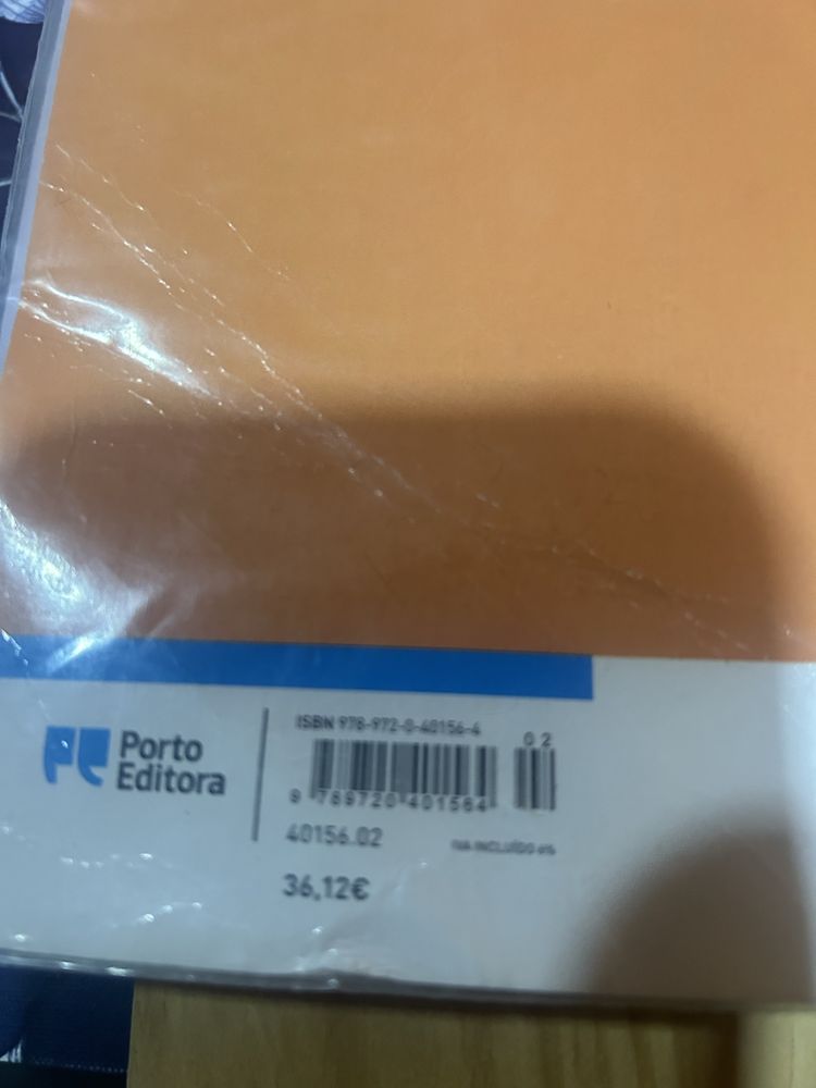 Livros escolares matematica e portugues do 12 ano