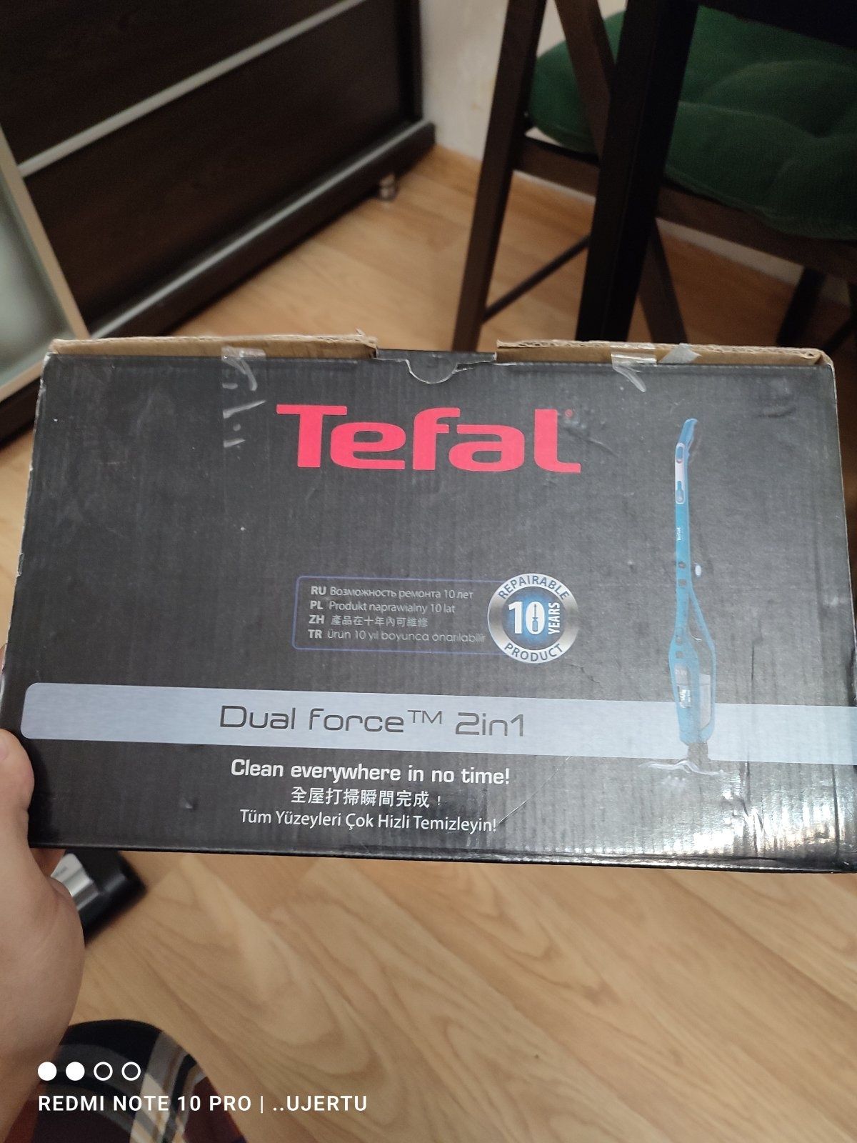 Odkurzacz Tefal Dual force 2 w 1