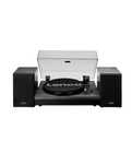 GRAMOFON Z dwoma drewnianymi głośnikami Lenco LS-300 BK Bluetooth