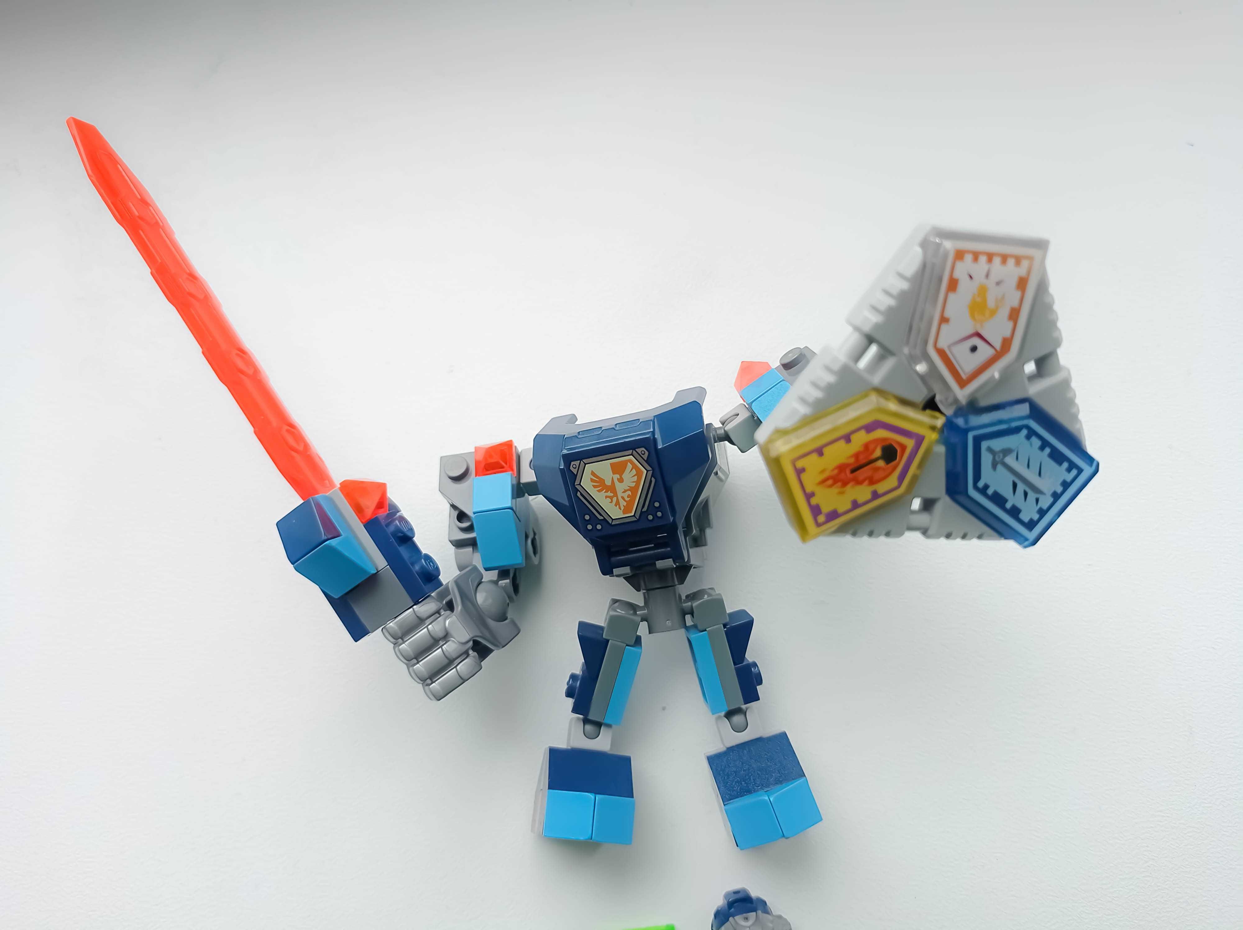 Zestaw LEGO 70362 Nexo Knights - Zbroja Claya z pudełkiem