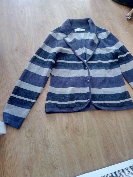 Sweterek damski w paski rozmiar m