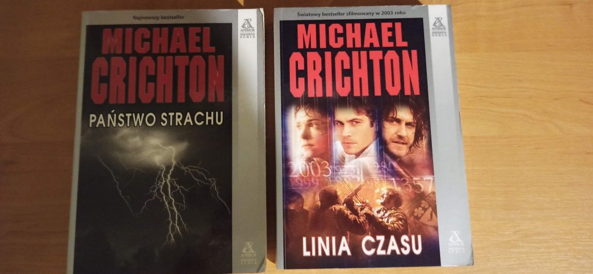 Książki Michael Crichton