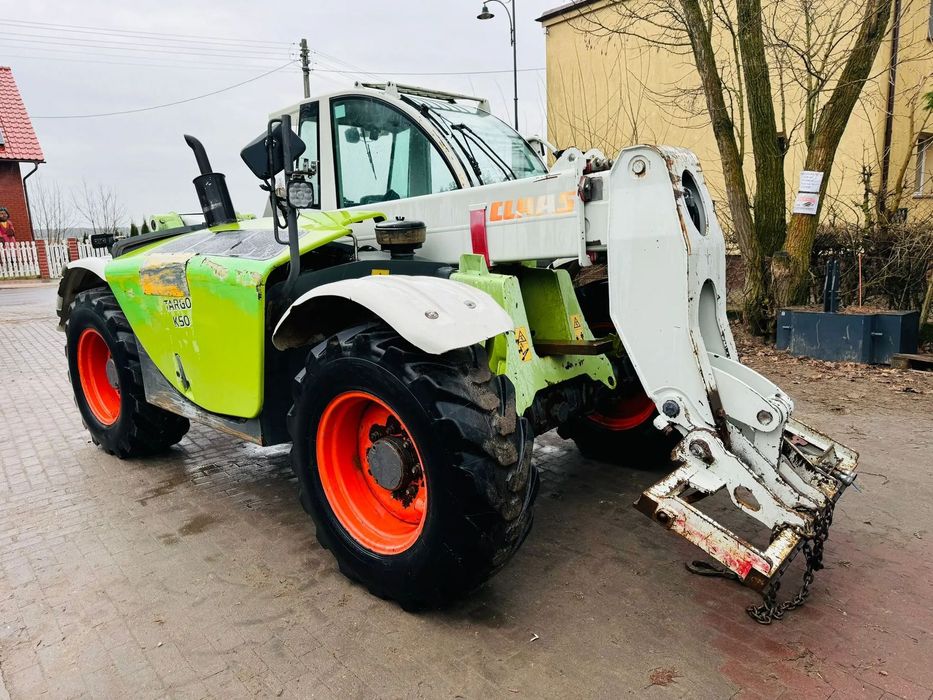 Claas TARGO K50  Ładowarka teleskopowa Claas Targo K50 Uszkodzona TANIO!