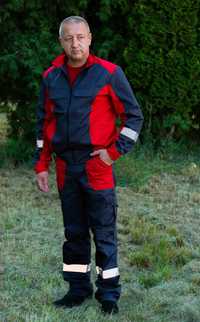 Продам: Рабочий костюм (серо-красный) NEW