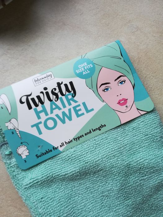Nowy ręcznik do włosów z mikrofibry