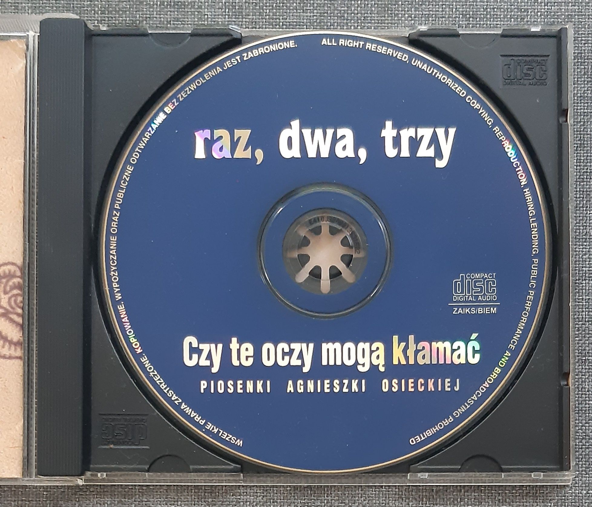 CD płyta Raz,dwa,trzy 2002
