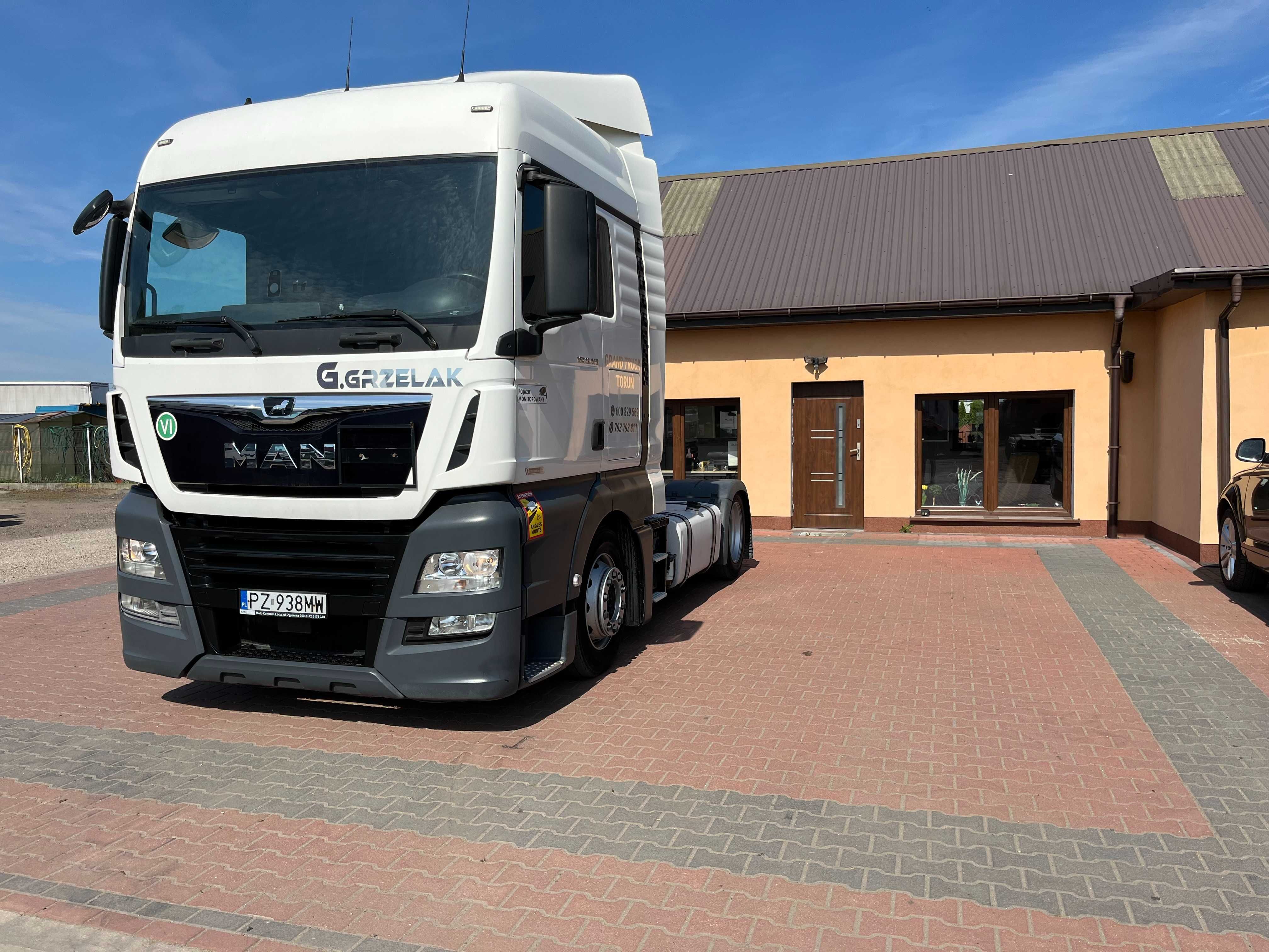 MAN TGX 460 low deck 2017 rok- Wynajem z wykupem