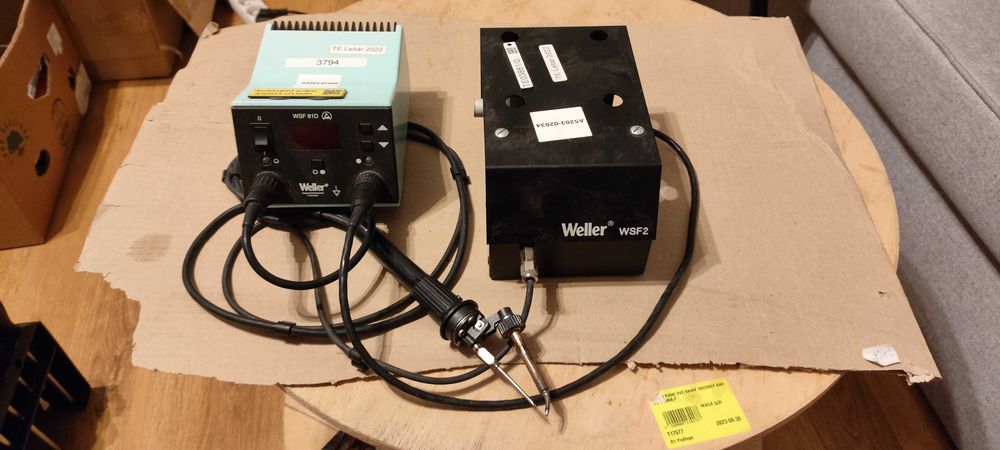 Lutownica Weller WSF81D + Podajnik cyny Weller