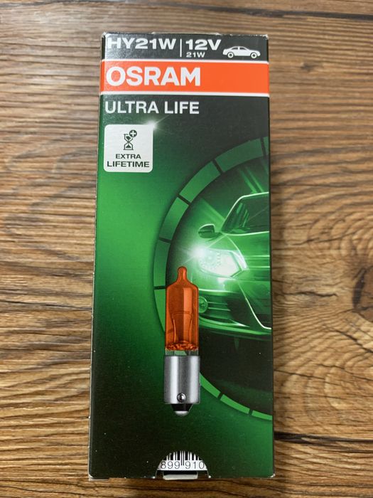 Lampada Pisca Osram ultra life HY21W 12V