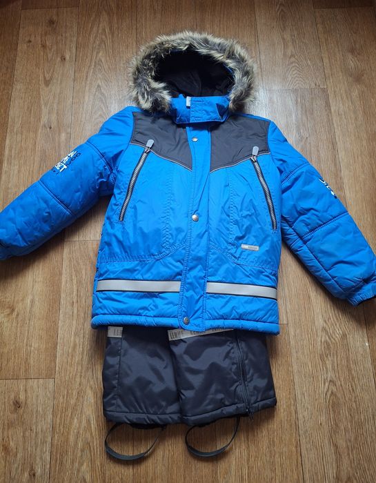 Зимовий комплект Lenne 122р. куртка + комбінезон