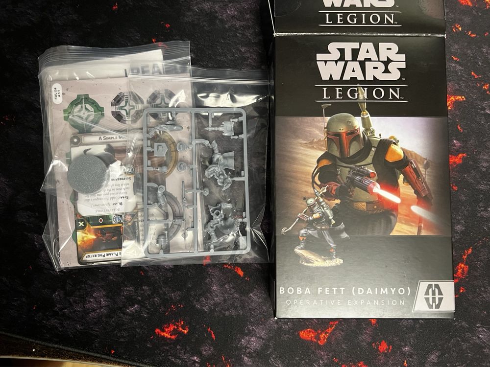 Star wars legion boba fett i han solo