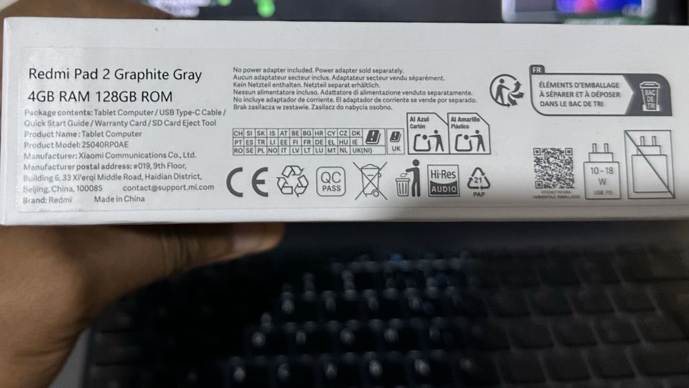 Tablet Xiaomi redmi pad 2 128gb