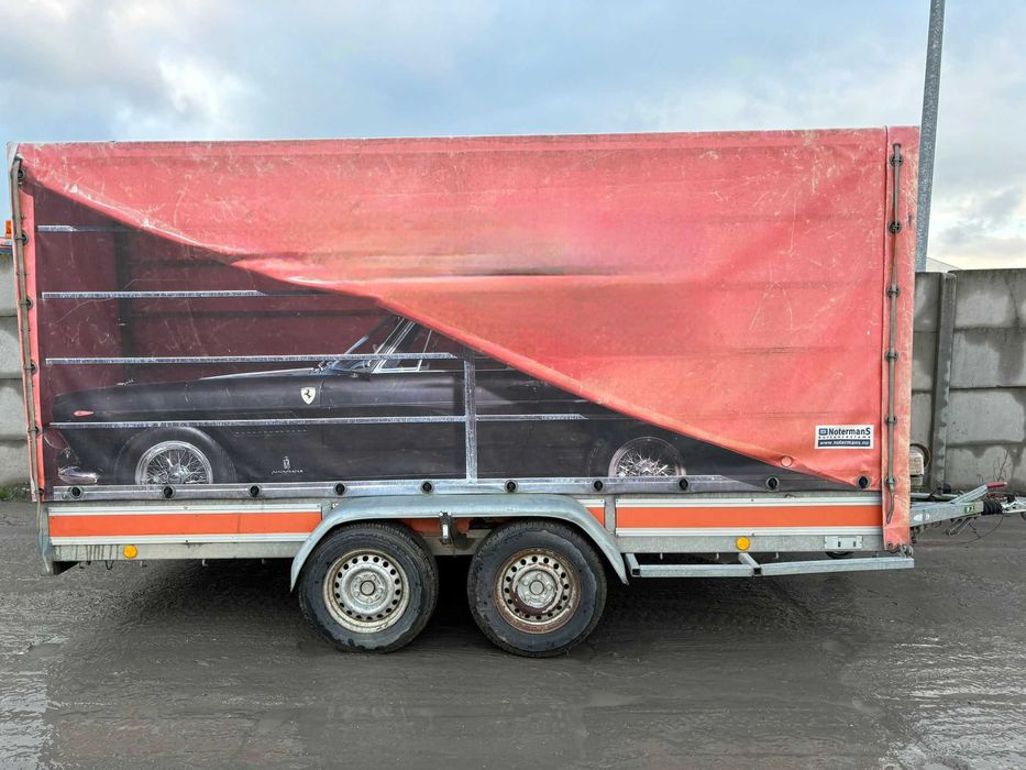 Mocna Przyczepka samochodowa ATEC A20  2500 DCM z plandeką