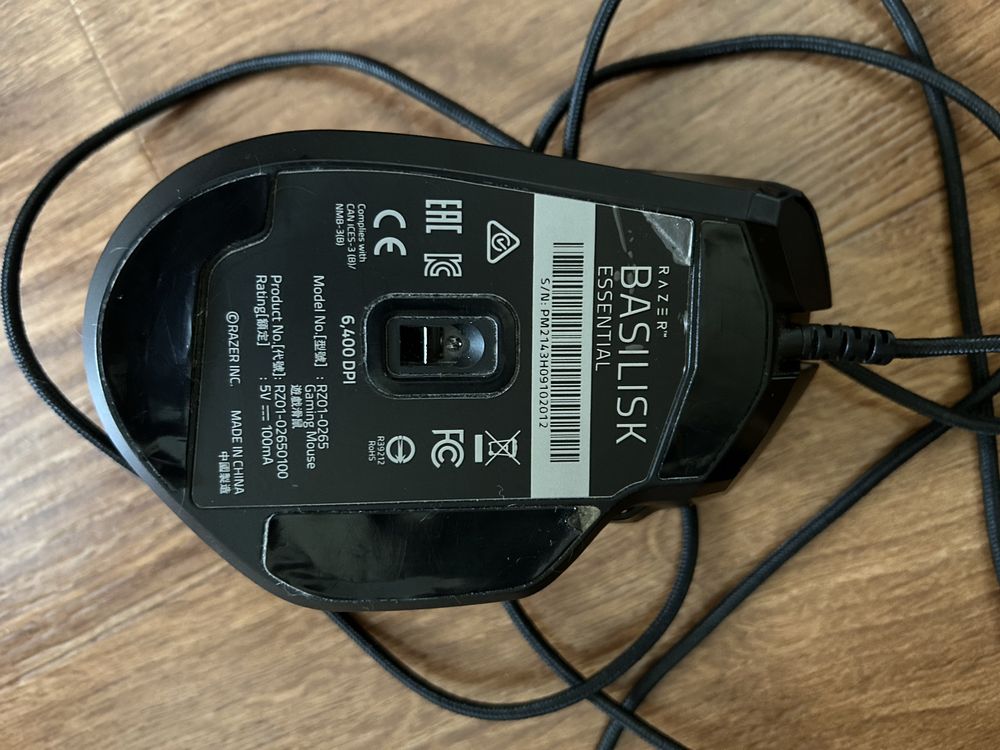 Мышка для компьютера Razer basilisk essential и  Lenovo Legion M200