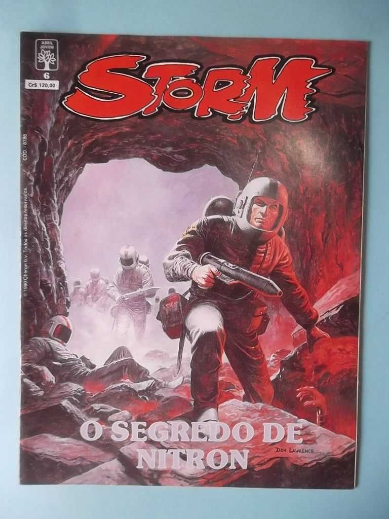 STORM Nº 1 a 10 completo Editora Abril Don Lawrence