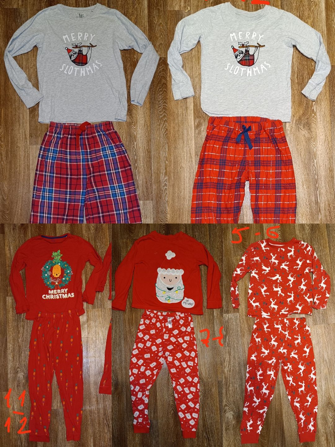 Пижама, на мальчика, на девочку, домашний костюм, рождество, новый год