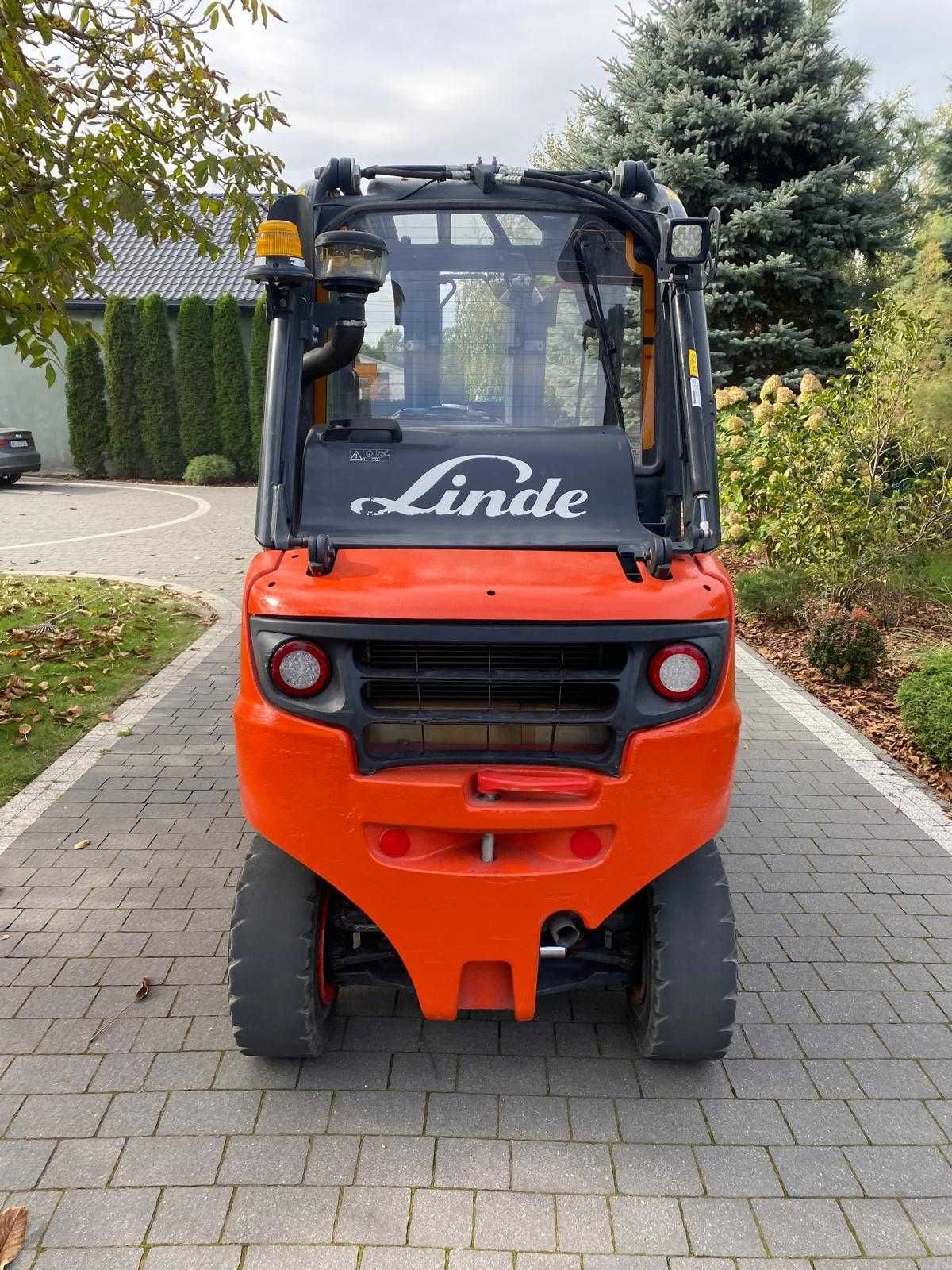 Linde H20 EVO Wózek widłowy Triplex Gaz