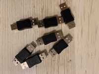 Adapter łącznik wtyk USB na wtyk USB