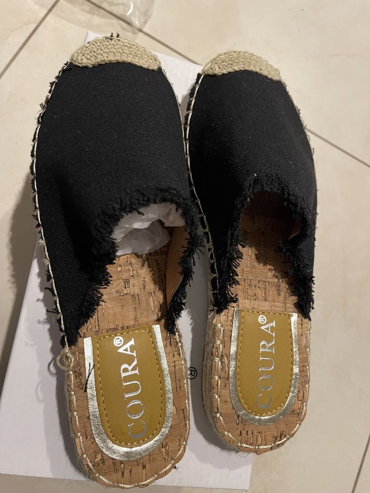 Espadryle czarne rozm 37