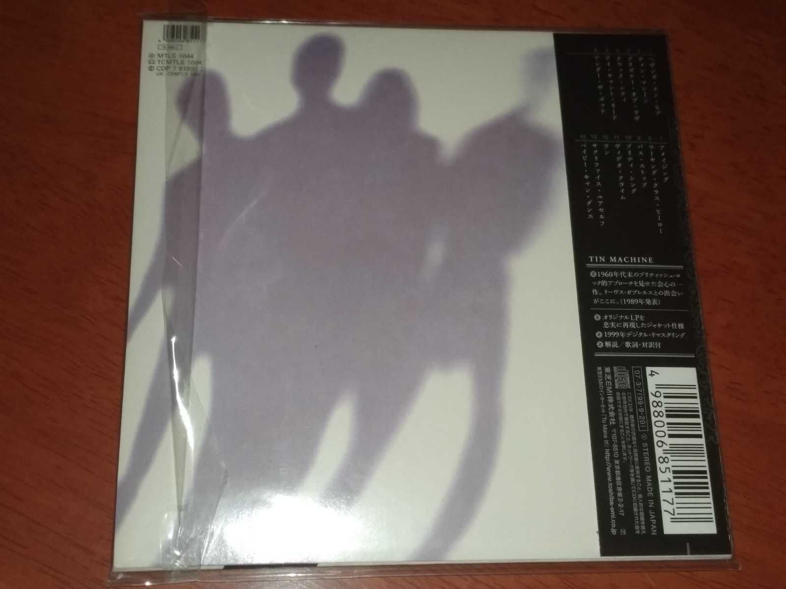 TIN MACHINE David Bowie japońskie wydanie CD nowa w folii