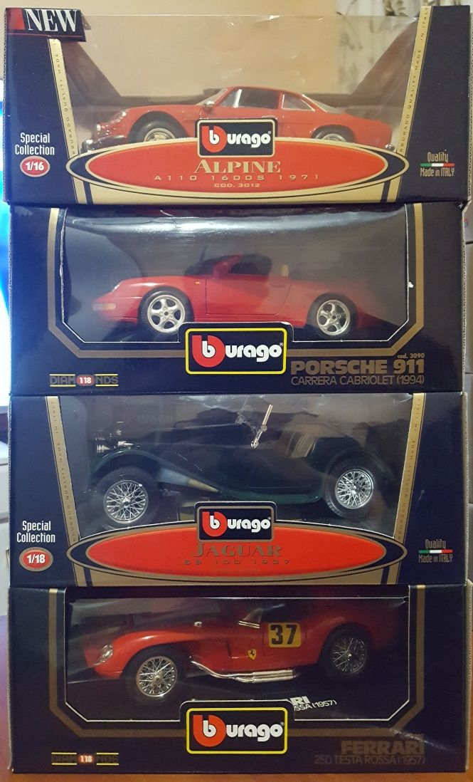 Моделі авто Burago 1:18