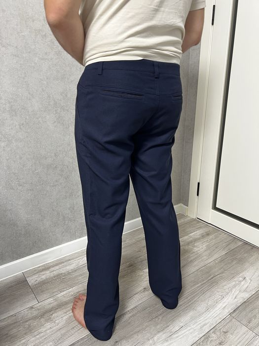 Брюки чоловічі, Нові штани чоловічі сині, нарядні штани