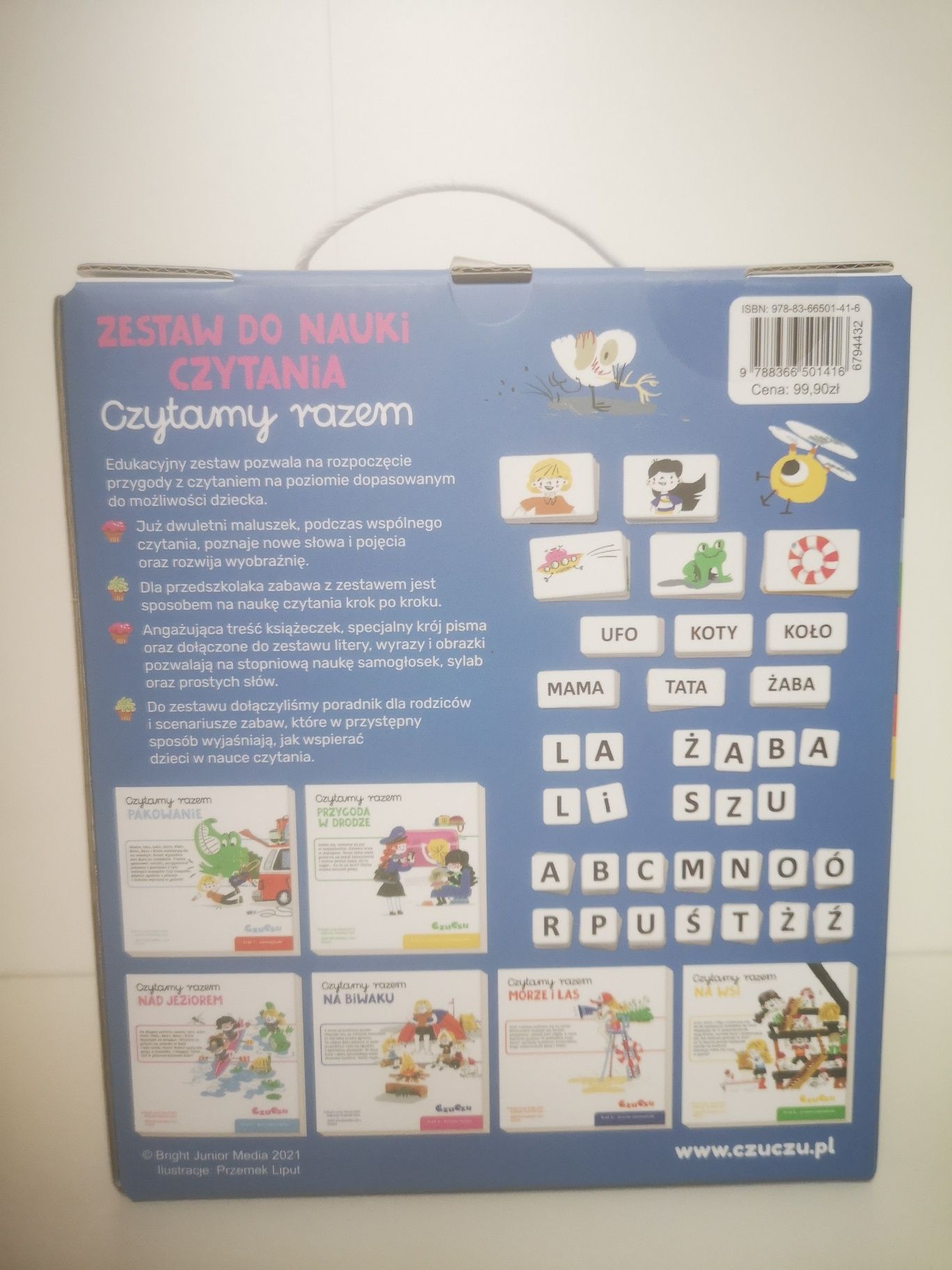 CzuCzu. Czytamy razem. Zestaw do nauki czytania 2+ 3+ 4+ 5+