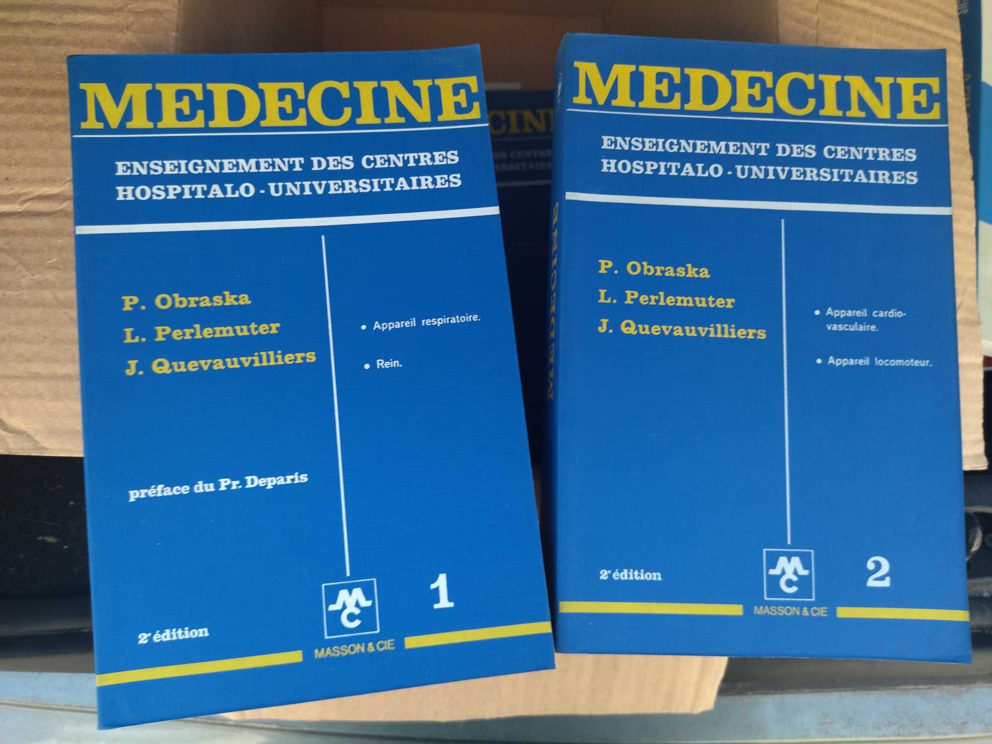 5 livros Medicina em Francês