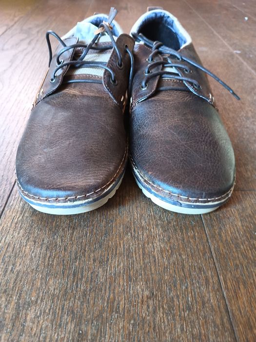 Туфли мужские кожа ROAN made in USA 44 Euro