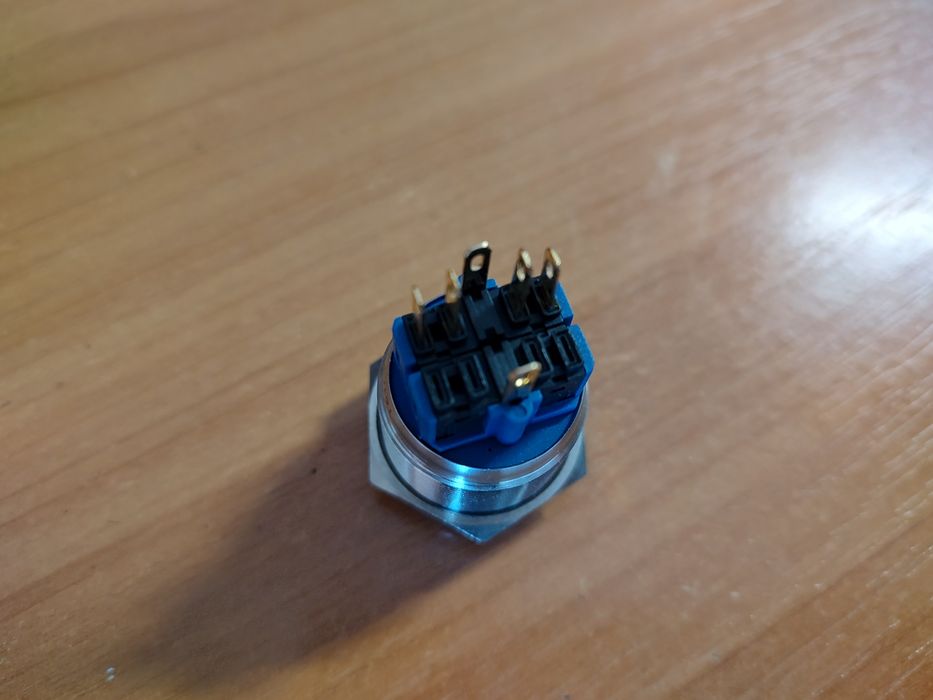 Галетный переключатель П2Г-3, кнопка антивандальная 25 мм