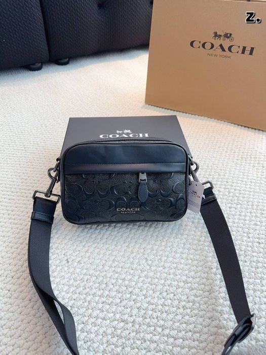 Мужская сумка кросбоди coach чоловіча барсетка