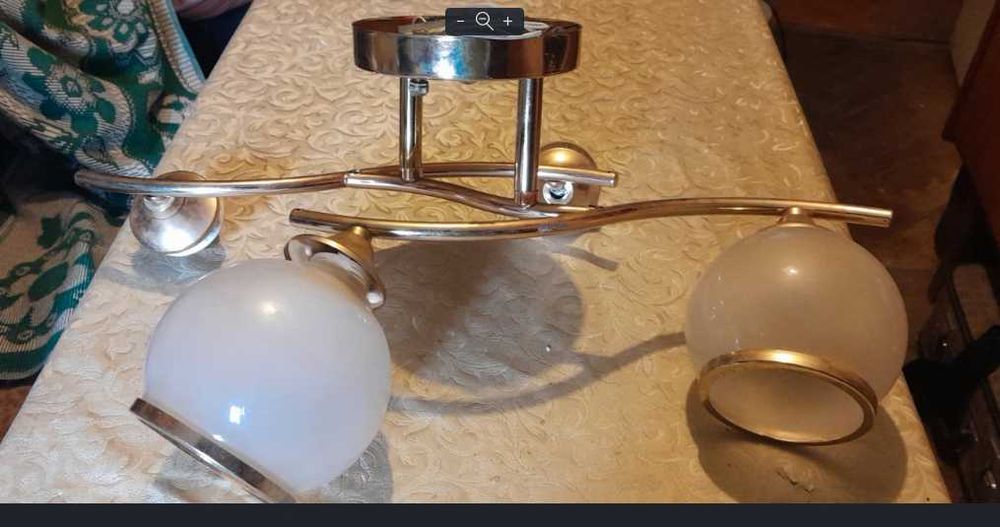 Плафоны СССР люстры светильники ГДР Снежинка галогенный 35w дешево