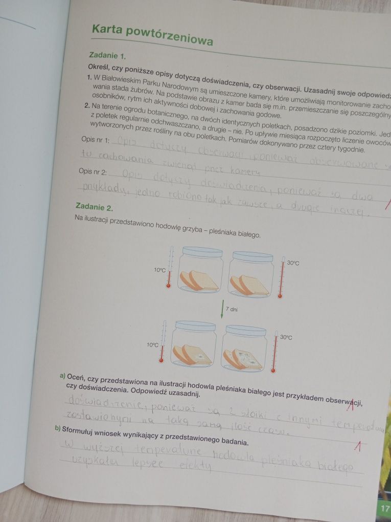 Biologia na czasie 1 karty pracy dla szkół ponadpodstawowych