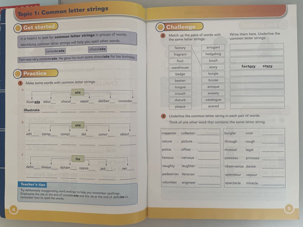 WH Smith Challenge: Key Stage 2 ENGLISH Y6 10-11