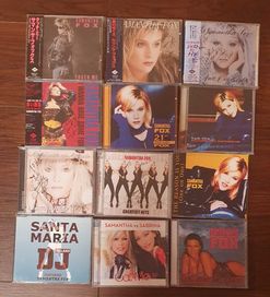 SAMANTHA FOX - 12CD dyskografia Touch ME, Japan OBI autograf Sabrina