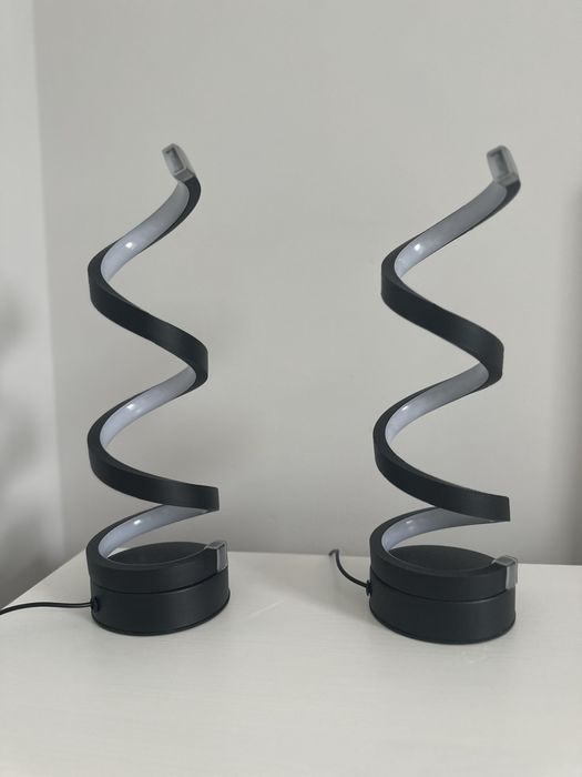 Lampki LED Spiralne USB Nocne z Regulacją - dwie w cenie jednej!