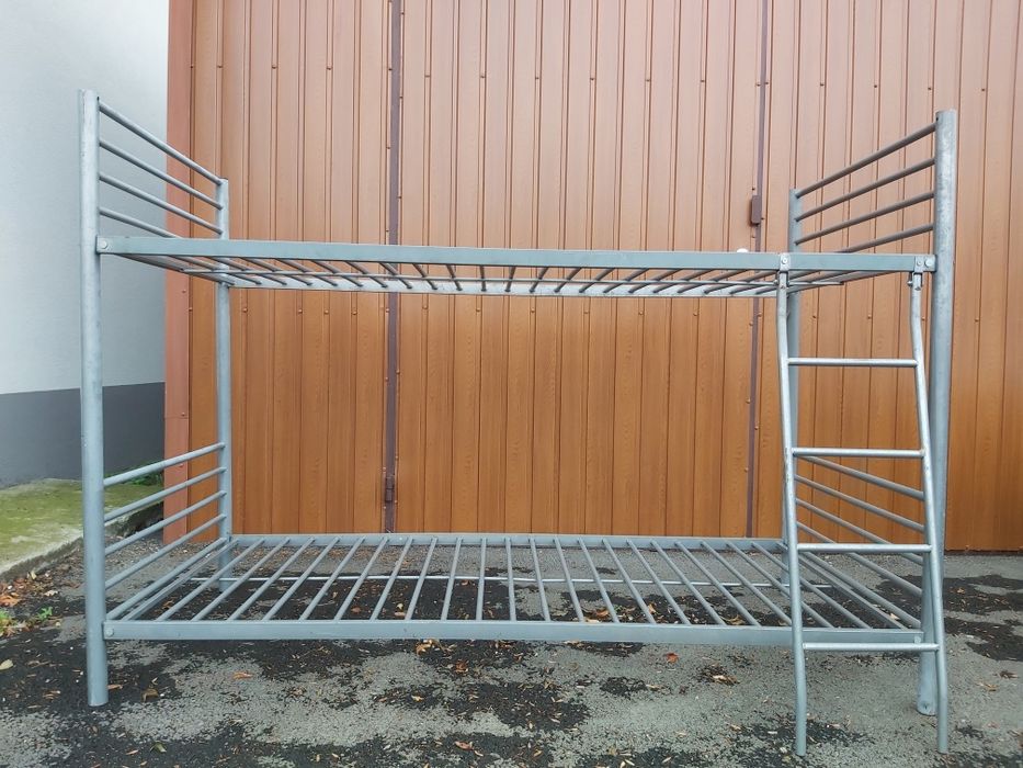 Sz-n dostawa gratis ŁÓŻKO piętrowe metalowe 90x200 materace w opcji