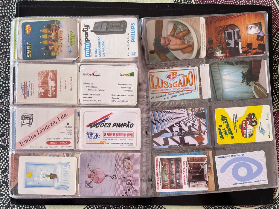 Calendários de bolso - lote de 135