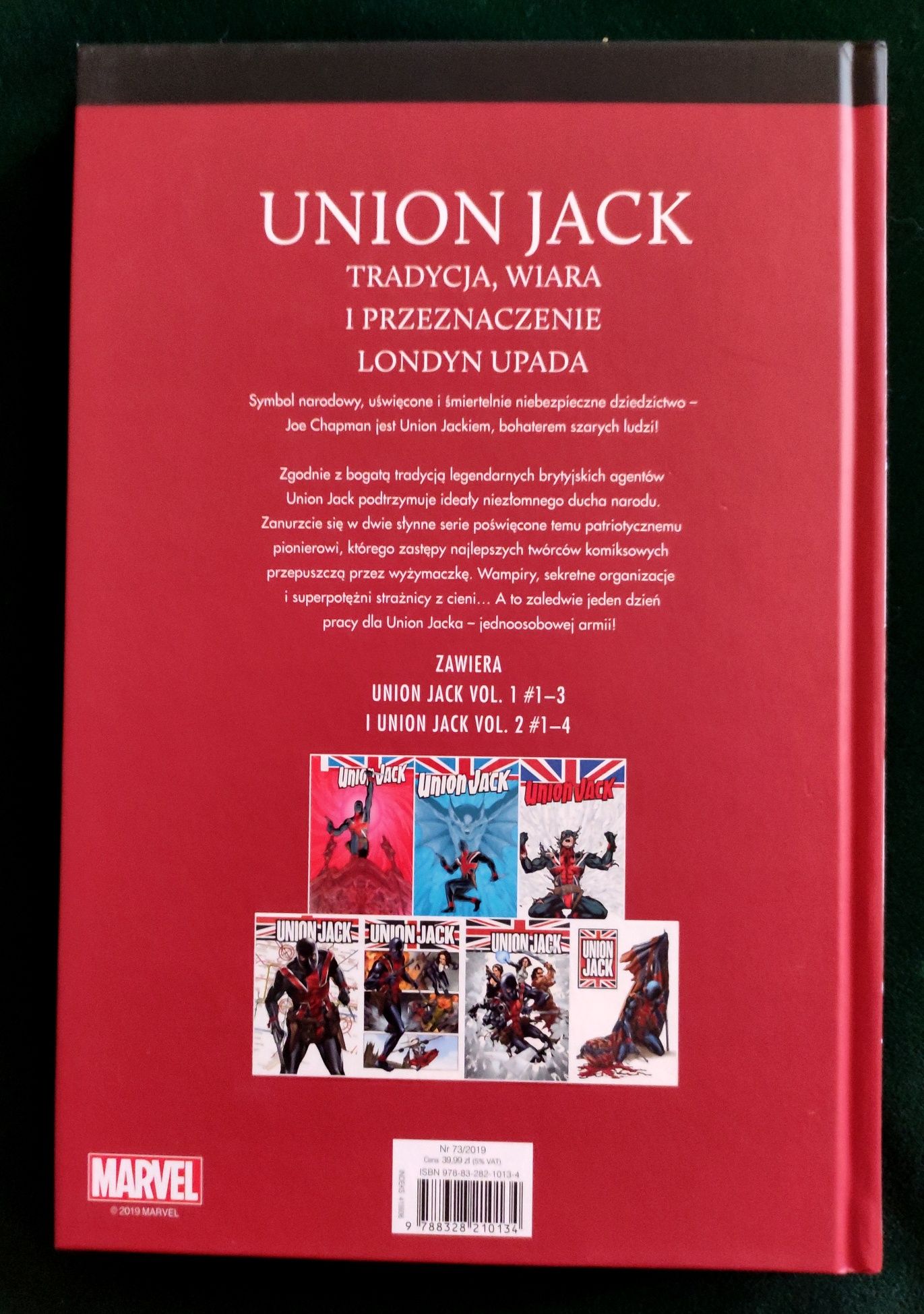Union Jack. Superbohaterowie Marvela Tom 73. Komiks Hachette